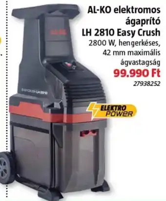 Al-ko ágaprító lh 2810 easy crush