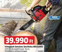 Bauhaus scheppach benzines láncfűrész bks5300s ajánlat