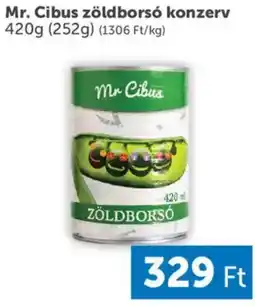 PRIVÁT Mr Cibus zöldborsó konzerv ajánlat