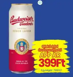 Magnetic budweiser budvar ajánlat
