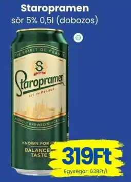 Magnetic Staropramen ajánlat