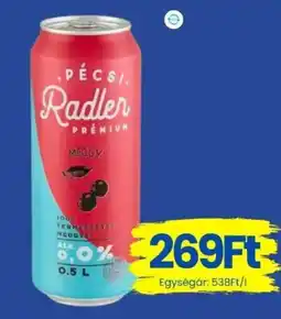 Magnetic Pécsi radler premium ajánlat