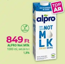 Herbaház Alpro not milk ajánlat