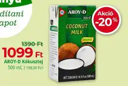 Herbaház Aroy-d kókusztaj ajánlat