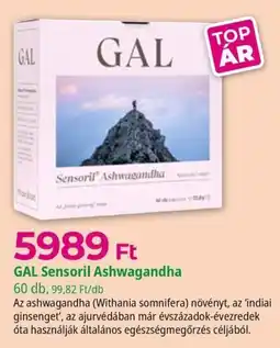 Herbaház Gal sensoril ashwagandha ajánlat