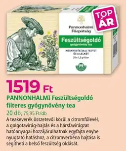 Herbaház Pannonhalmi Feszültségoldó filteres gyógy növény tea ajánlat