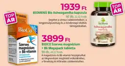 Herbaház biomenu bio ashwagandha kapszula ajánlat