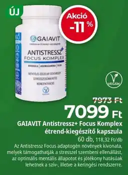 Herbaház Gaiavit antistressz+ focus komplex ajánlat