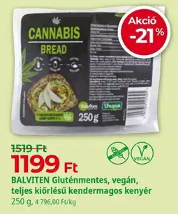 Herbaház Balviten kendermagos kenyér ajánlat