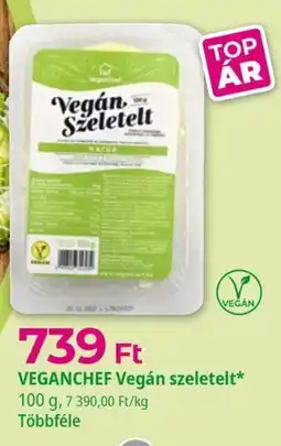 Herbaház Veganchef vegán szelelt ajánlat