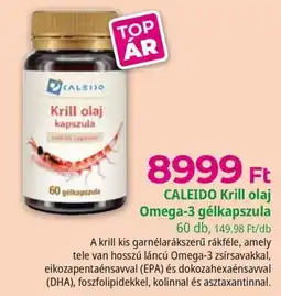 Herbaház caleido krill olaj omega-3 gélkapszula ajánlat