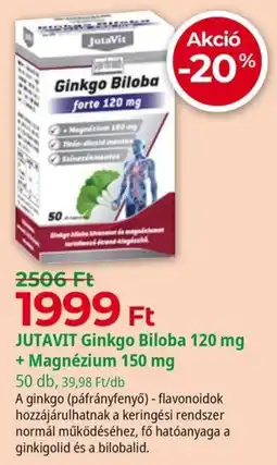 Herbaház Jutavit ginkgo biloba ajánlat