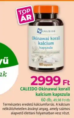 Herbaház caleido okinawai korall kalcium kapszula ajánlat