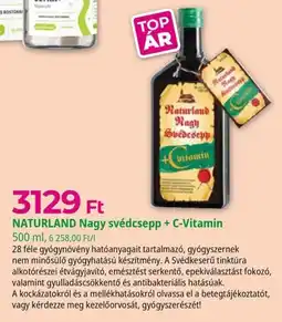Herbaház Naturland nagy svédcsapp + c-vitamin ajánlat