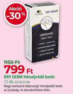Herbaház Dry Derm hónaljvédő betét ajánlat