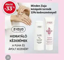 Herbaház Ziaja hidratáló kézkrémek ajánlat