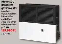 Bauhaus Hunor sdu parapetes gázkonvektor ajánlat