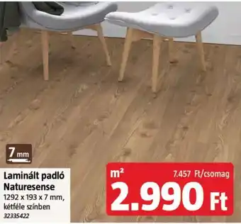 Bauhaus Naturesense laminált padló ajánlat
