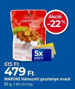 Herbaház Maroni hámozott gesztenye snack ajánlat