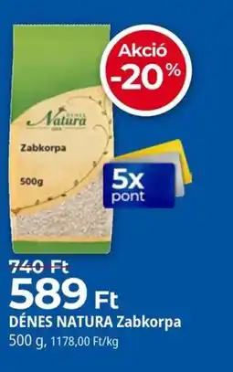 Herbaház DÉNES NATURA Zabkorpa ajánlat
