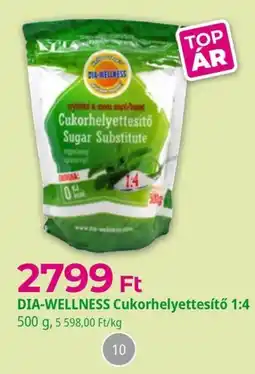 Herbaház Dia-wellness cukorhelyettesítő ajánlat