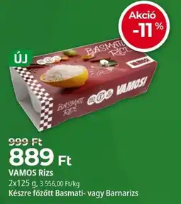 Herbaház Vamos rizs ajánlat
