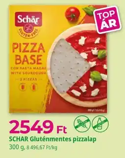Herbaház Schar gluténmentes pizzalap ajánlat