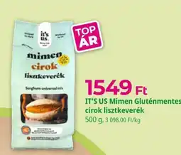 Herbaház It's Us Mimen cirok lisztkeverék ajánlat