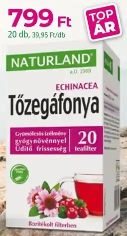 Herbaház Naturland tőzegáfonya ajánlat