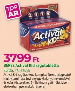 Herbaház Béres actival kid rágótabletta ajánlat
