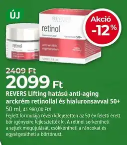 Herbaház Revers lifting hatású anti-aging arckrém retinollal és hialuronsavval 50+ ajánlat