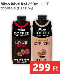PRIVÁT Mizo kávé ital ajánlat