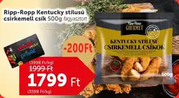 PRIVÁT Ripp-Ropp kentucky stílusú csirkemell csík ajánlat