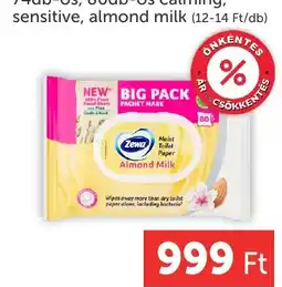 PRIVÁT Zewa moist toilet paper ajánlat