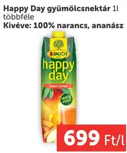PRIVÁT Happy Day gyümölcsnektár ajánlat