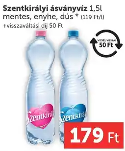 PRIVÁT Szentkirályi ásványvíz ajánlat