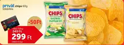 PRIVÁT Privat chips ajánlat