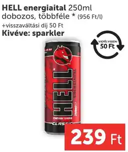 PRIVÁT Hell energiailtal ajánlat