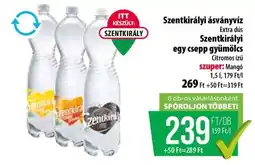 Coop SZENTKIRÁLYI Ásványvíz ajánlat