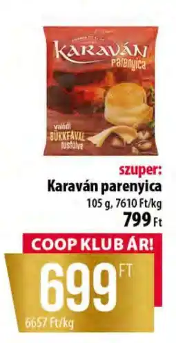 Coop Karaván Parenyica ajánlat