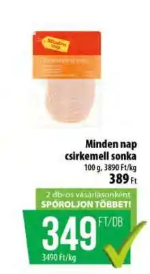 Coop Minden nap csirkemell sonka ajánlat
