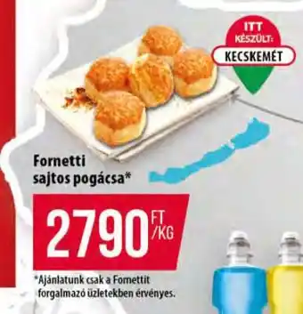 Fornetti sajtos pogácsa