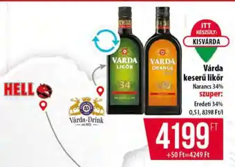 Várda Keserű Likőr