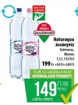 Coop NATURAQUA ÁSVÁNYVÍZ ajánlat