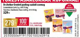 Coop Dr. Oetker Eredeti puding családi csomag ajánlat