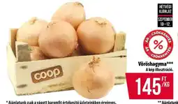 Coop Vöröshagyma ajánlat