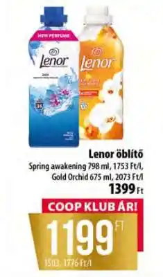 Coop LENOR Öblítő ajánlat