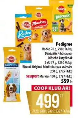 Coop Pedigree ajánlat