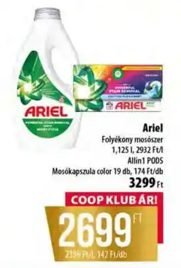 Coop Ariel ajánlat