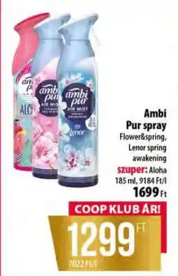 Coop AMBI PUR SPRAY ajánlat